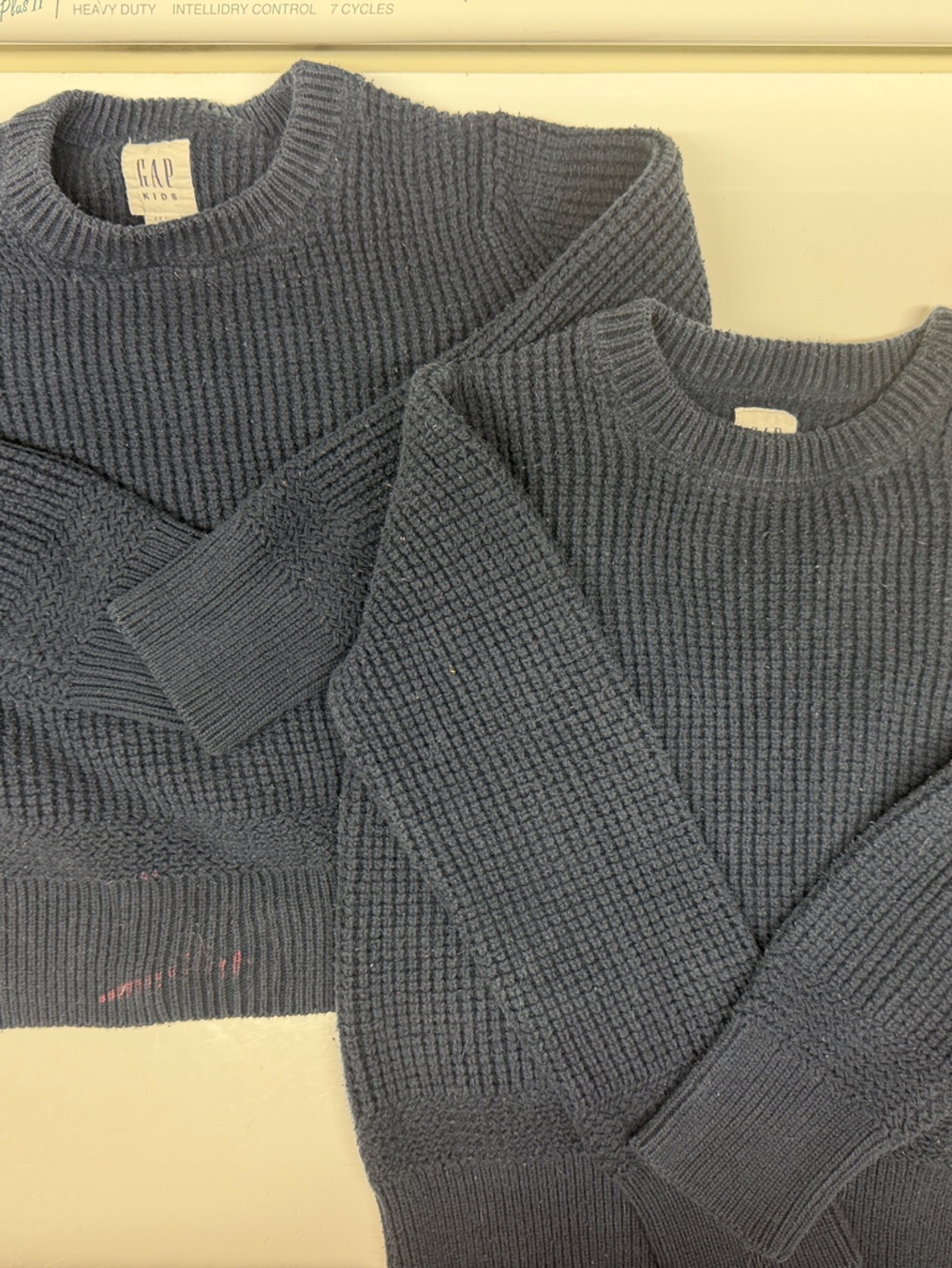 Cozy Kids Gap Crewneck Sweater - Slate Blue